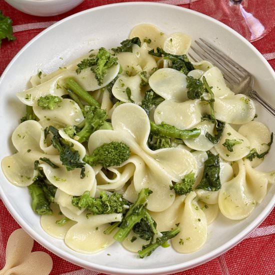 rapini pasta - Recipe photo by christinascucina