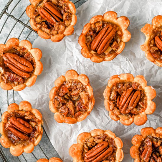 Mini Pecan Pies - Recipe photo by Flavor Mosaic