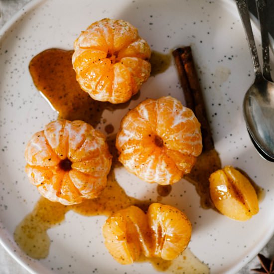 Tangerine with honey syrup recipe - Recipe photo by zesttangerine