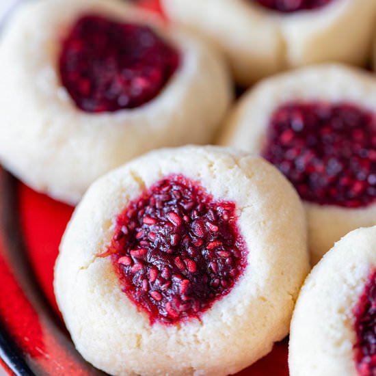 Keto Thumbprint Cookies - Recipe photo by lowcarbspark