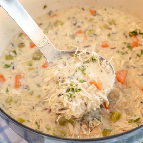 Turkey Rice Soup - Recipe photo by KyleeCooks