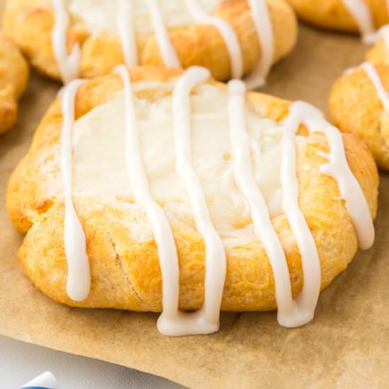 Crescent Roll Cream Cheese Danish - Recipe photo by OnMyKidsPlate