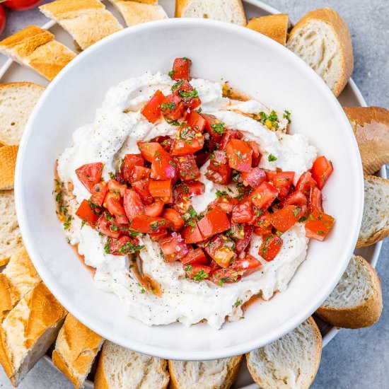 WHIPPED RICOTTA CHEESE DIP - Recipe photo by healthyfitnessmeals
