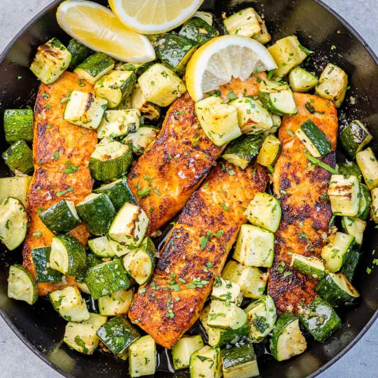 EASY CAJUN BAKED SALMON - Recipe photo by healthyfitnessmeals