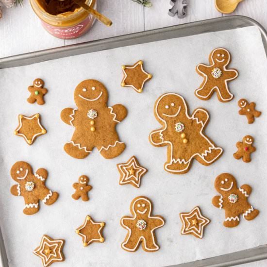Biscoff Gingerbread Men - Recipe photo by Jessie Bakes Cakes