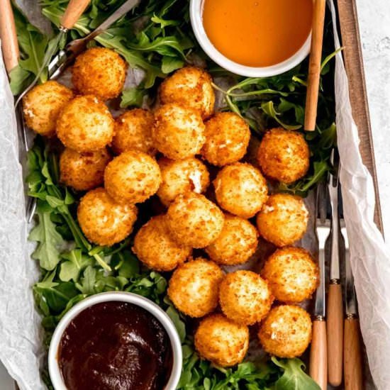 Fried Goat Cheese Recipe - Recipe photo by wholefully