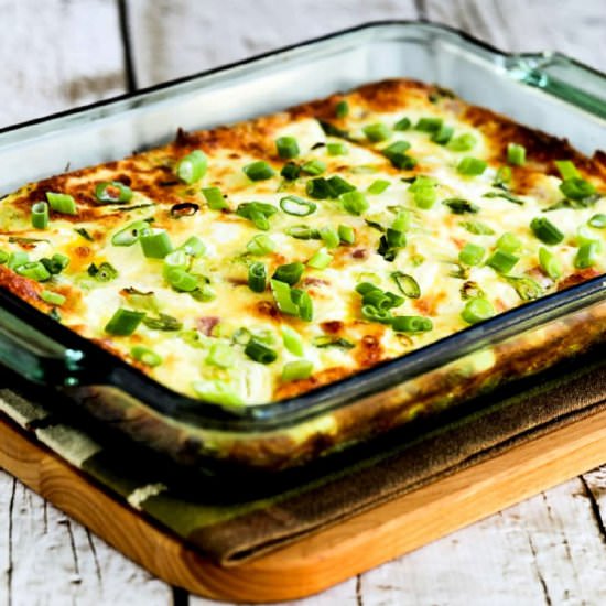 Karyn's Holiday Breakfast Casserole - Recipe photo by kalynskitchen