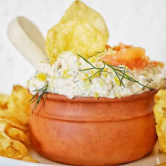 Smoked Trout Dip - Recipe photo by SweetCaramelSunday