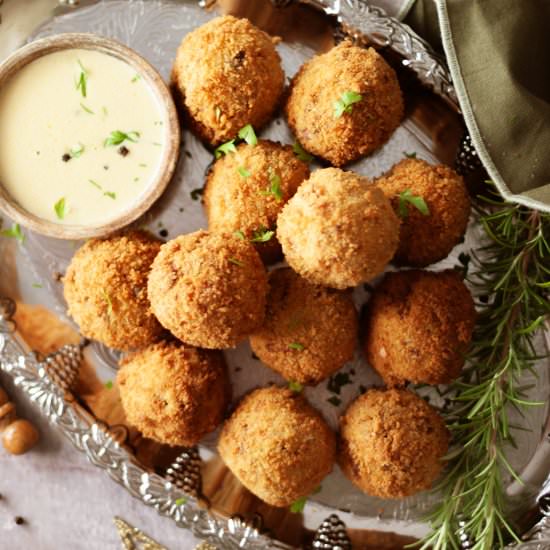 Roast Turkey & Stuffing Croquettes - Recipe photo by jaimieeats