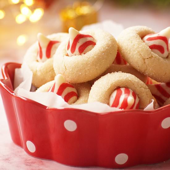 Peppermint Kiss Cookies - Recipe photo by blend with spices