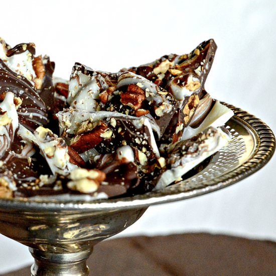 Mocha Chocolate Bark - Recipe photo by thisishowicook