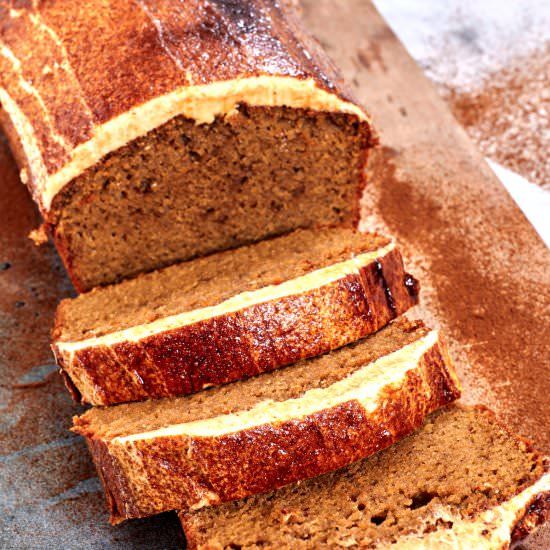 Almond Flour Coffee Loaf Cake - Recipe photo by lowcarbspark