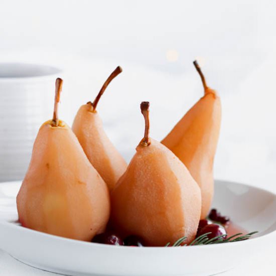 Cinnamon Poached Pears - Recipe photo by Spiritedmorgan
