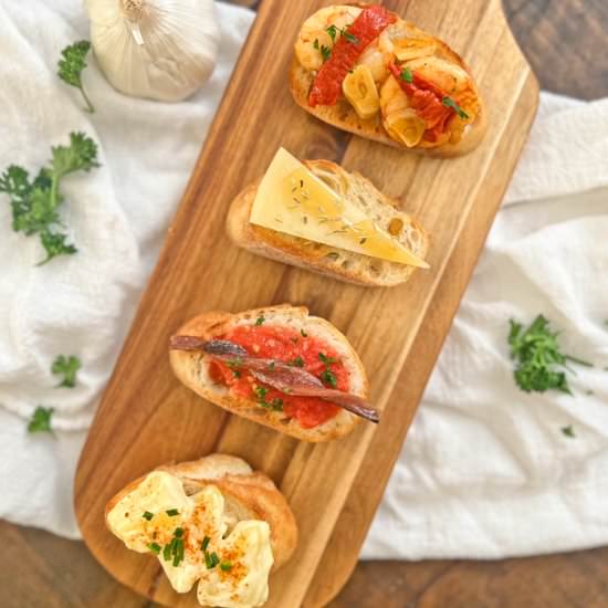 4 IRRESISTIBLE Spanish Pintxos - Recipe photo by Spain on a Fork
