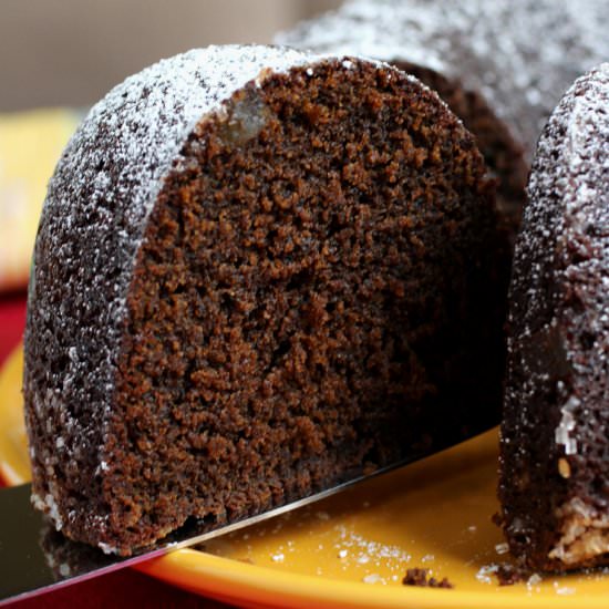 Zingerman's gingerbread coffee cake - Recipe photo by Food Gal