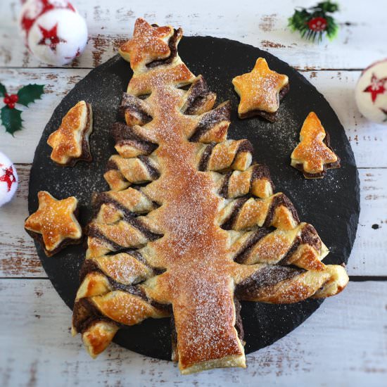 Nutella Christmas Tree - Recipe photo by Food From Portugal