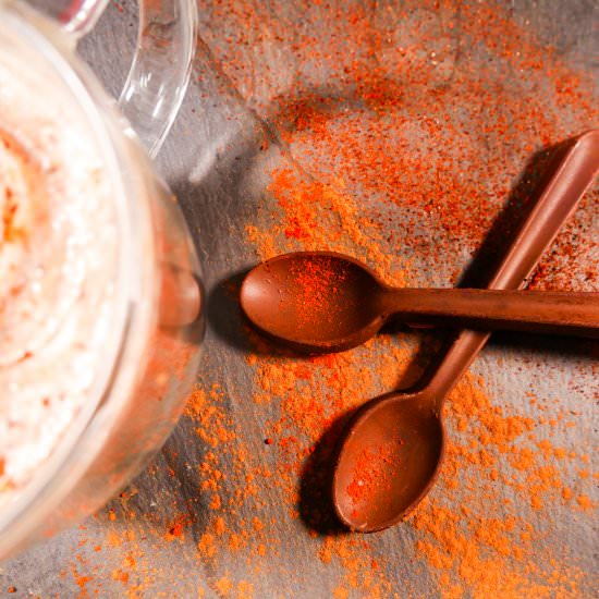Mexican Hot Chocolate Spoons - Recipe photo by Relatable Ladle