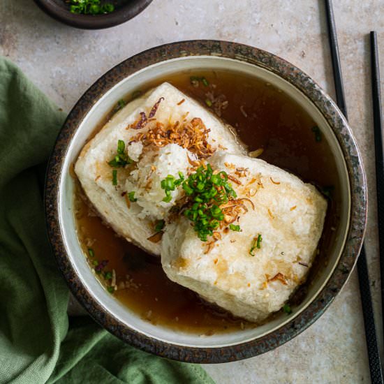Agedashi Tofu - Recipe photo by Sixhungryfeet