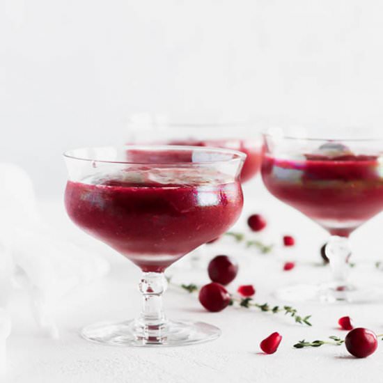 Holiday Frozen Sangria - Recipe photo by Spiritedmorgan