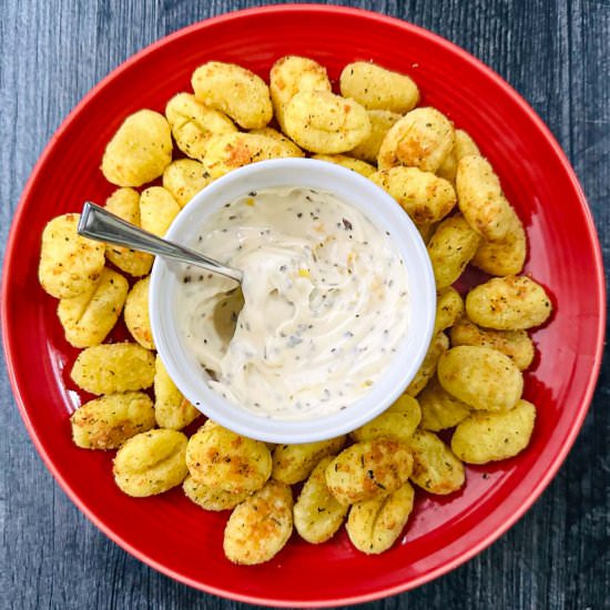 Easy Air Fryer Gnocchi Appetizer - Recipe photo by MyLifeCookbook