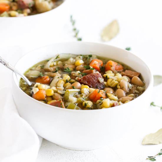 Leftover Ham Bone Soup - Recipe photo by Spiritedmorgan