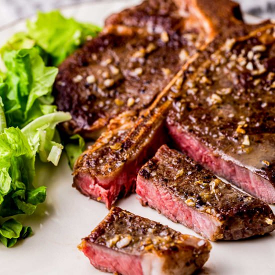 Sous Vide Porterhouse - Recipe photo by Went Here 8 This