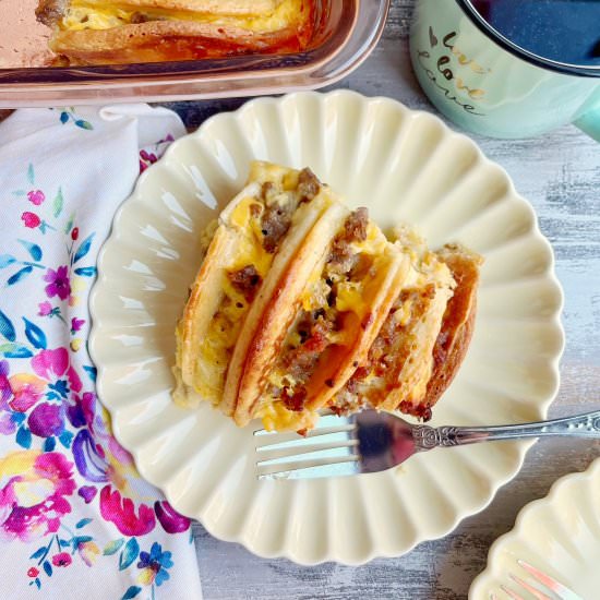 McGriddle Casserole - Recipe photo by theyummymuffin02