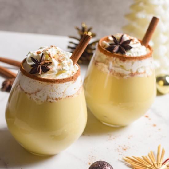 Homemade Eggnog - Recipe photo by thetastesoflife