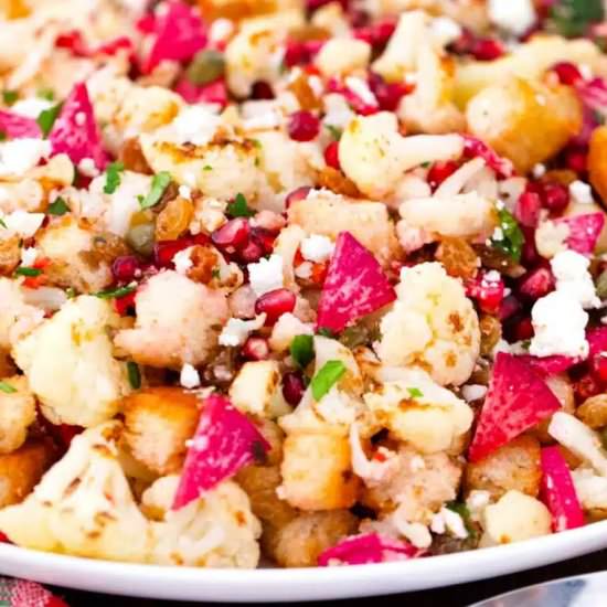 Winter Panzanella Salad - Recipe photo by 30minutesmeals