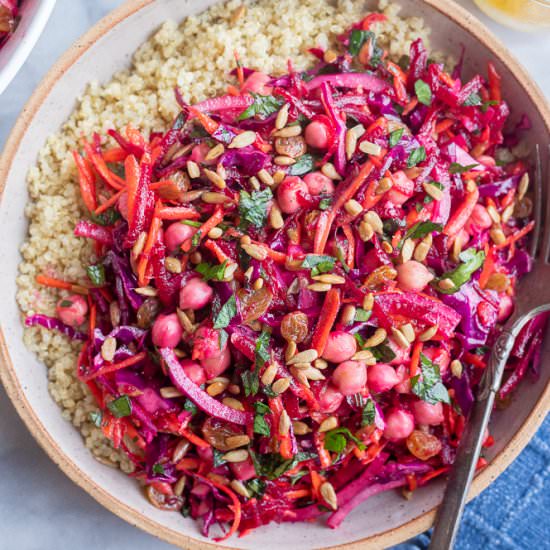 Beet and Carrot Salad - Recipe photo by She Likes Food