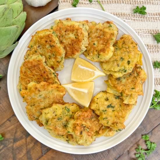 Spanish Artichoke Fritters - Recipe photo by Spain on a Fork