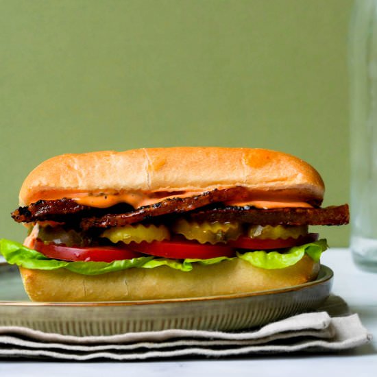 Pork Belly Sandwich - Recipe photo by Went Here 8 This