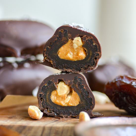 Chocolate Covered Dates - Recipe photo by earthly provisions