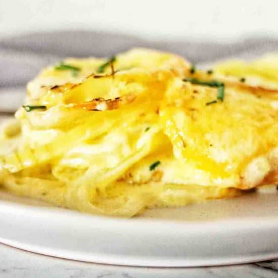 Potato And Onion Bake - Recipe photo by SweetCaramelSunday