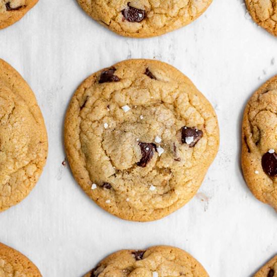 Brown Butter Chocolate Chip Cookies - Recipe photo by thebakersalmanac