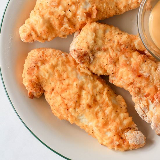 Air Fryer Chicken Tenders - Recipe photo by My Life After Dairy