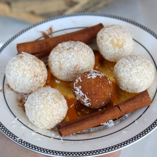 Easy Coconut Balls No-Bake - Recipe photo by 5 star cookies