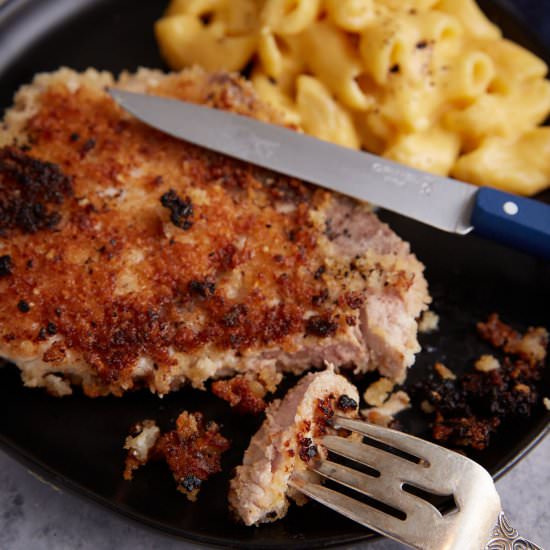 Breaded Pork Chops - Recipe photo by Barbara Curry