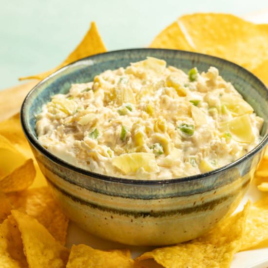 Artichoke, Jalapeno and Cheese Dip - Recipe photo by seasonedkitchen