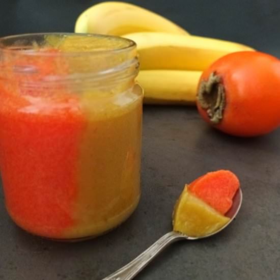 Persimmon Banana Jam - Recipe photo by 2pots2cook