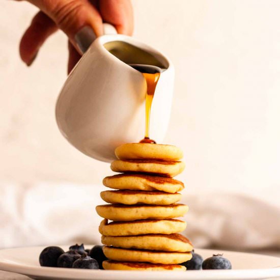 Easy Mini Pancakes - Recipe photo by PastryWishes