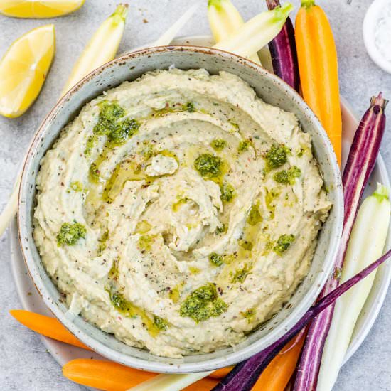 TUSCAN WHITE BEAN DIP - Recipe photo by healthyfitnessmeals