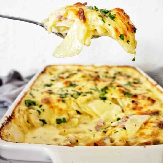 Potato And Ham Bake - Recipe photo by SweetCaramelSunday