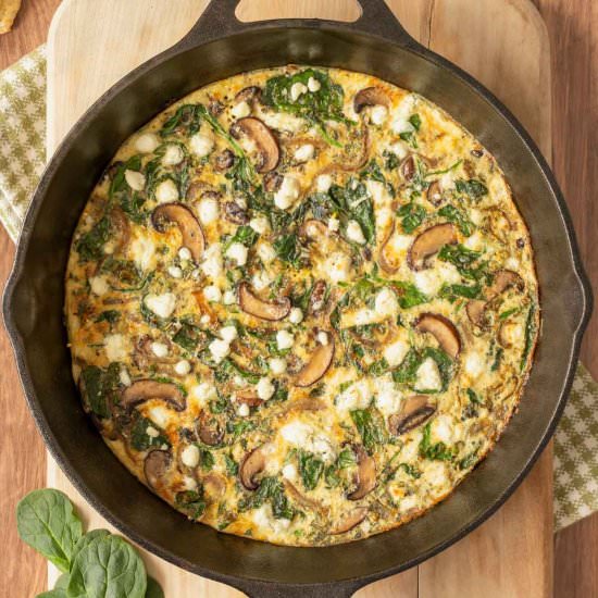 Easy Vegetable Frittata Recipe - Recipe photo by seasonedkitchen