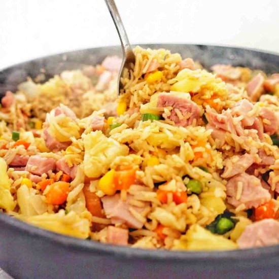 Ham And Pineapple Fried Rice - Recipe photo by SweetCaramelSunday