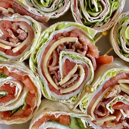 pinwheel sandwiches (3 ways) - Recipe photo by christinascucina