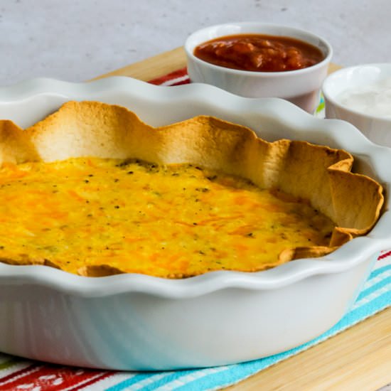 Tortilla Egg Bake - Recipe photo by kalynskitchen