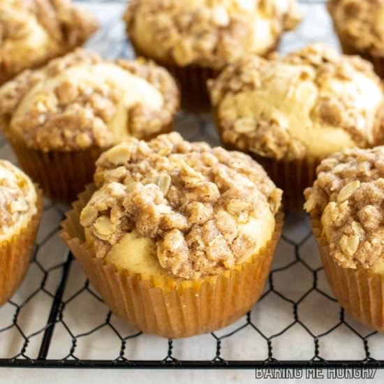 Cinnamon Streusel Muffins Recipe - Recipe photo by baking_me_hungry