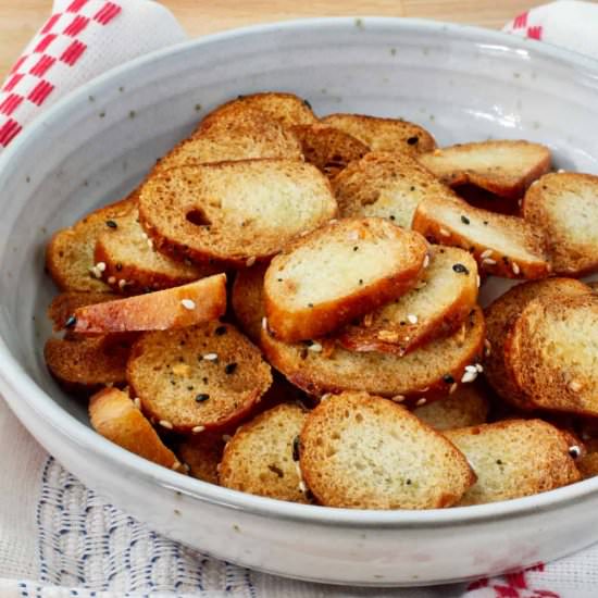 Homemade Bagel Chips - Recipe photo by karenskitchenstories