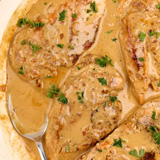 Chicken Diane - Recipe photo by dashfordinner